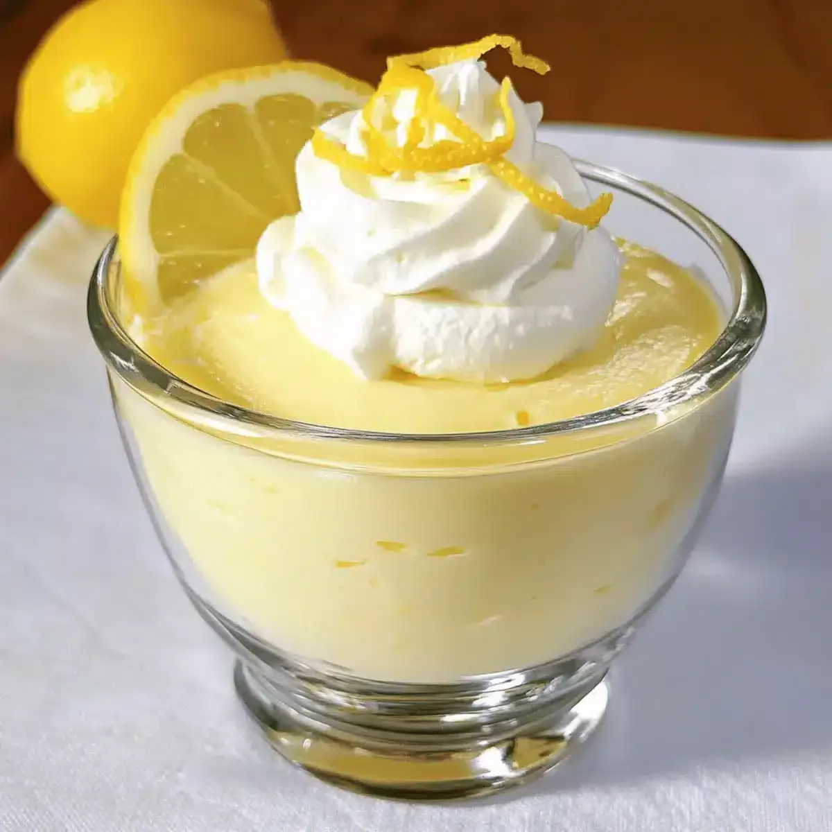 Fresh Lemon Mousse