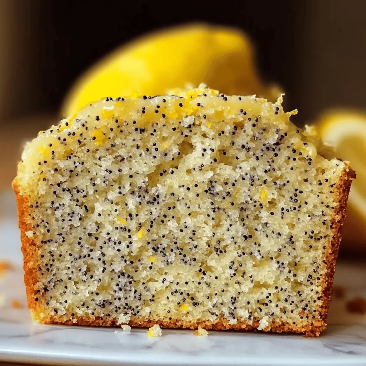 Delightful Lemon Poppy Seed Loaf Cake for Every Occasion