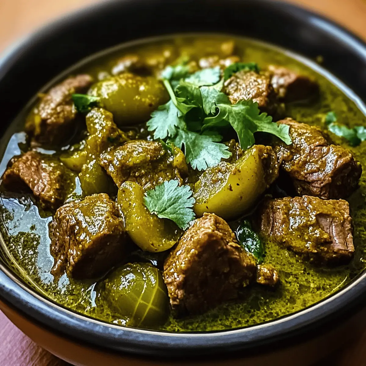 Delicious Mexican Beef Chile Verde for Cozy Family Nights