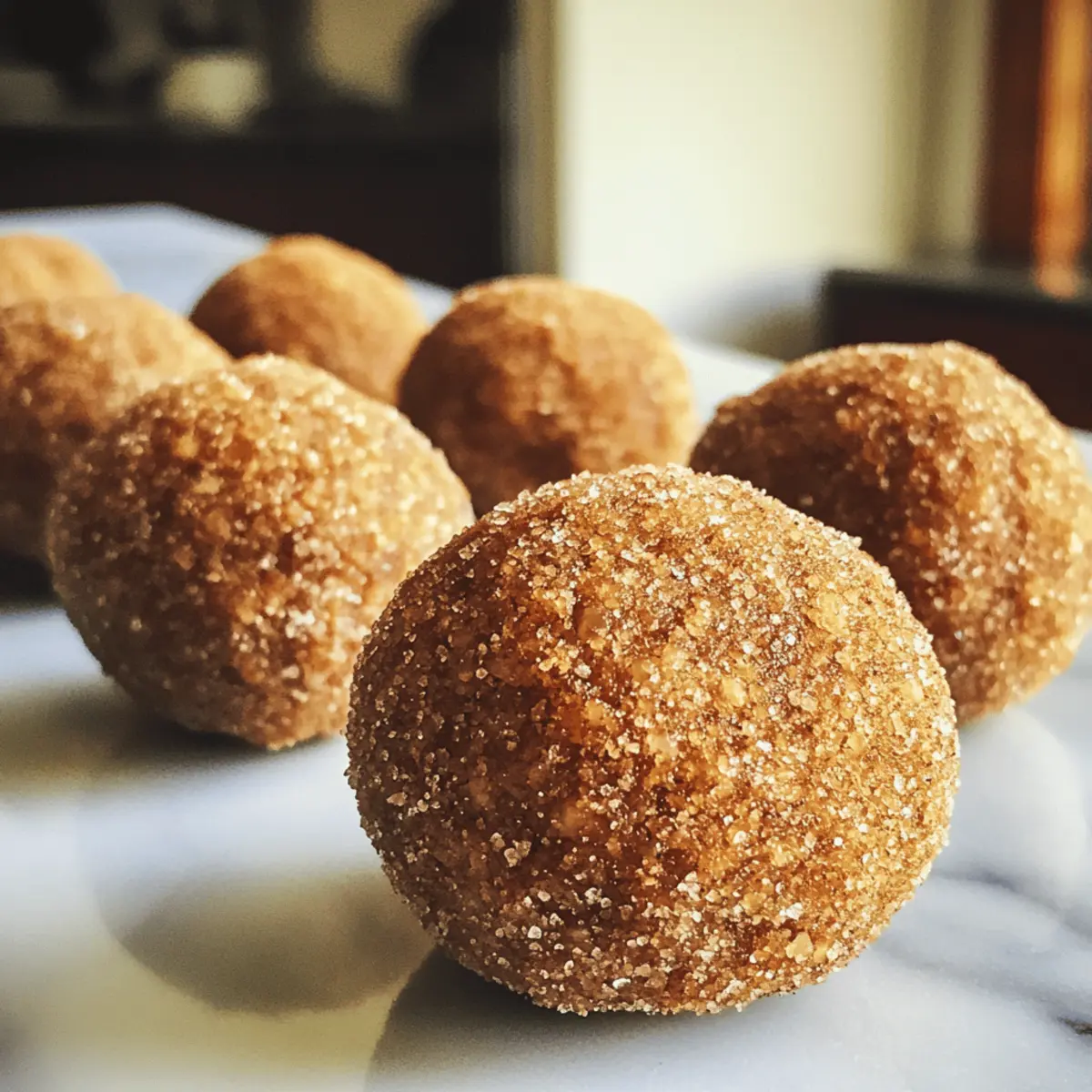 Snickerdoodle Energy Balls: Your Sweet & Chewy Snack Fix