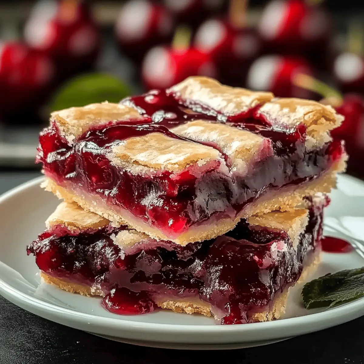 Delicious Cherry Pie Bars for Effortless Homemade Bliss