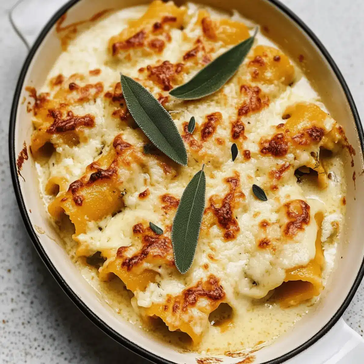 Creamy Butternut Squash Lasagna Roll Ups