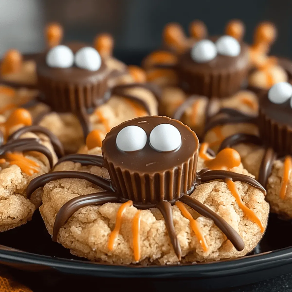 Peanut Butter Spider Cookies: Spooky Sweet Halloween Delights