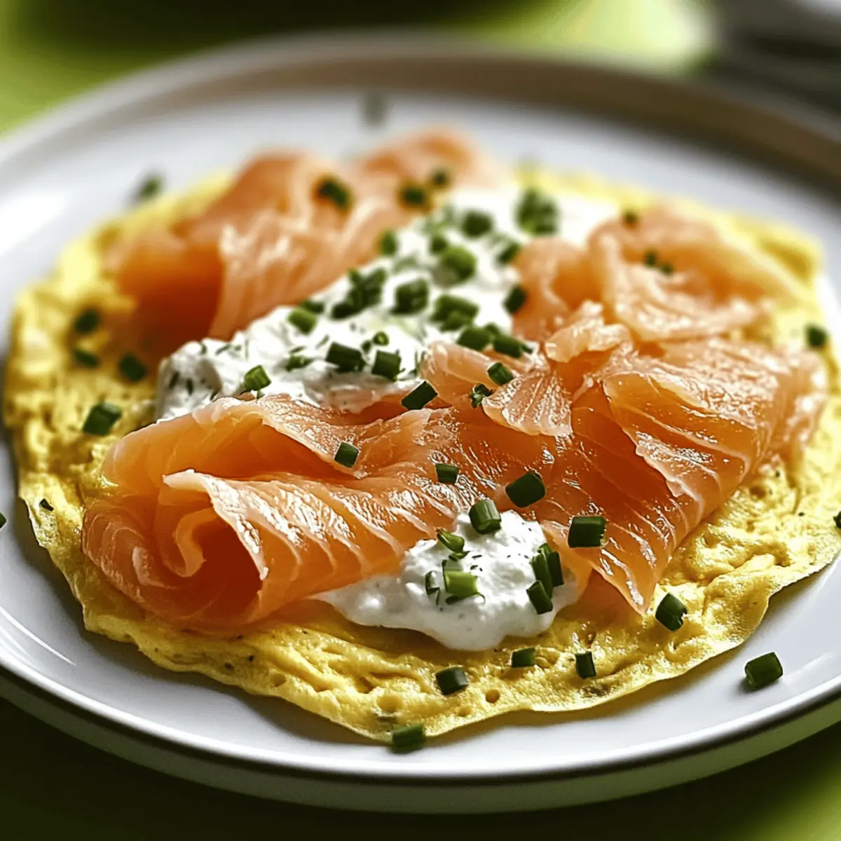 Easily Whip Up an Omelet with Salmon & Cream Cheese Today