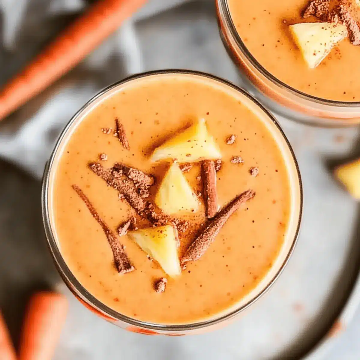 Creamy Carrot Cake Smoothie for a Healthy Sweet Start