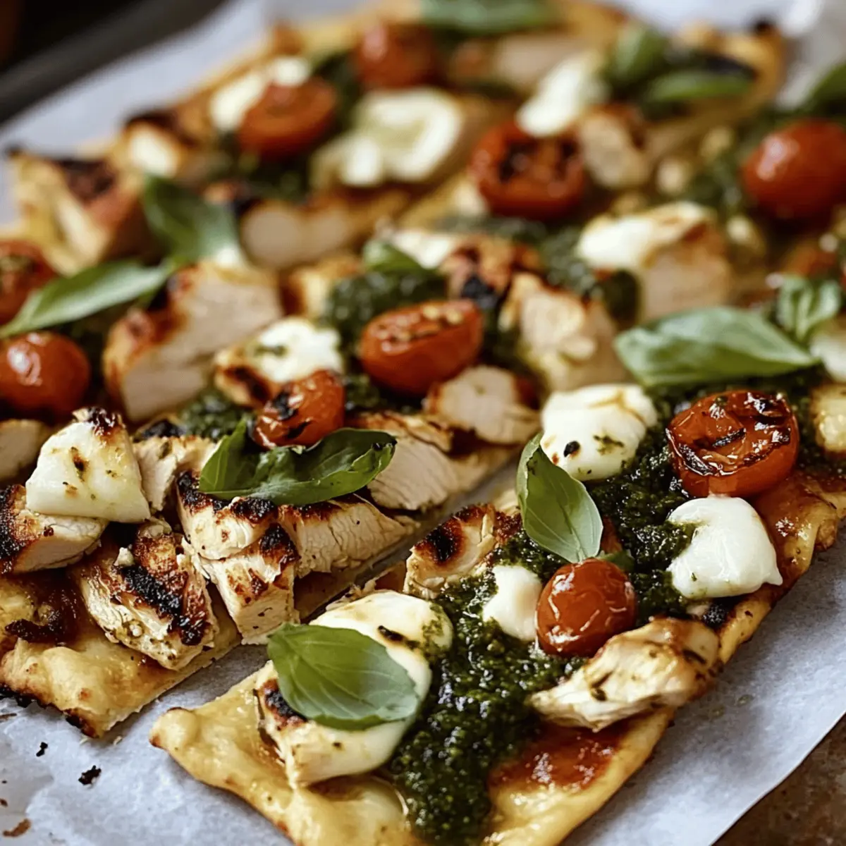 Pesto Chicken Flatbread: A Flavorful Twist for Easy Dinners