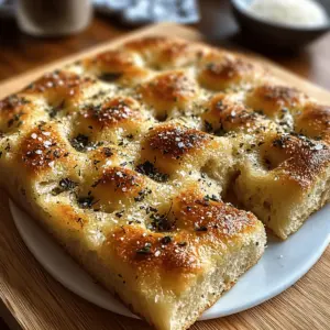 Garlic Parmesan Focaccia