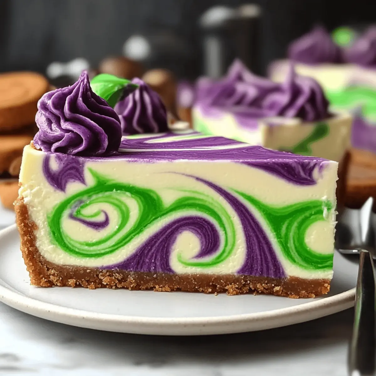 Magical Polyjuice Potion Swirl Cheesecake Recipe to Enchant You