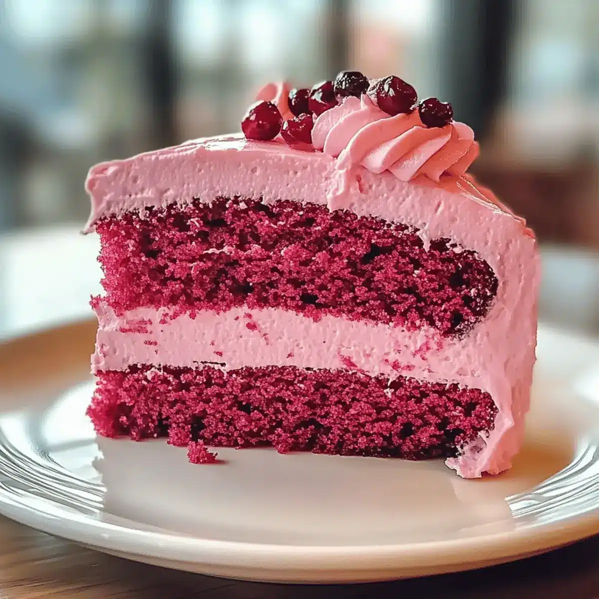 Mother’s Day Pink Velvet Cake: Sweet Celebration Delight