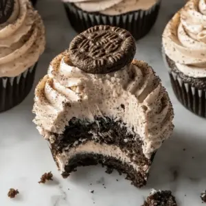 Gluten-Free Cookies & Cream Cupcakes