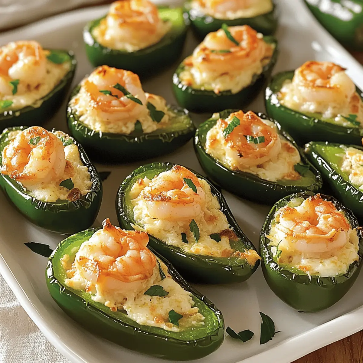 Shrimp Stuffed Jalapeño Poppers