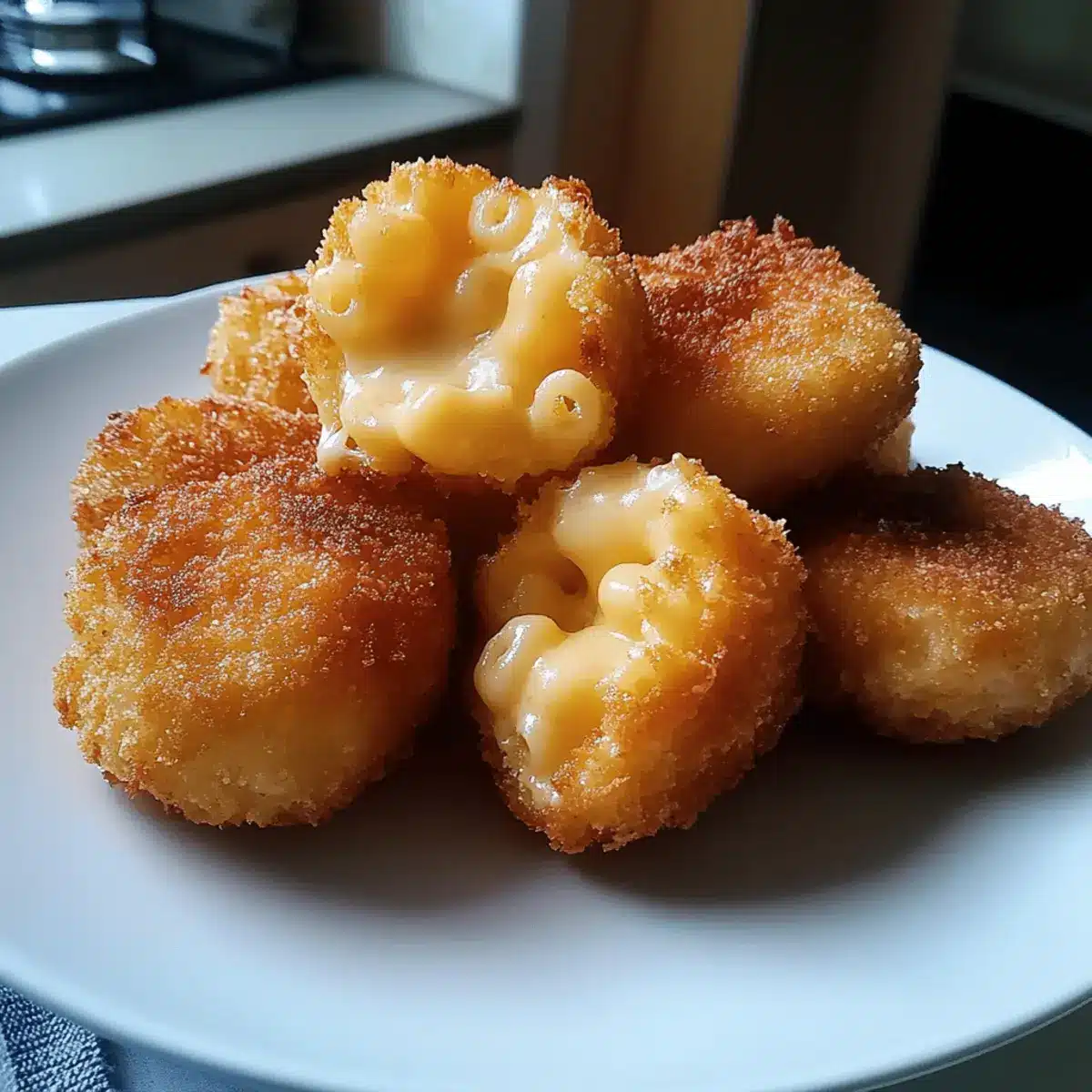 Fried Mac and Cheese Bites