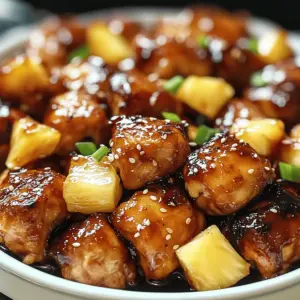 Brown Sugar Pineapple Chicken