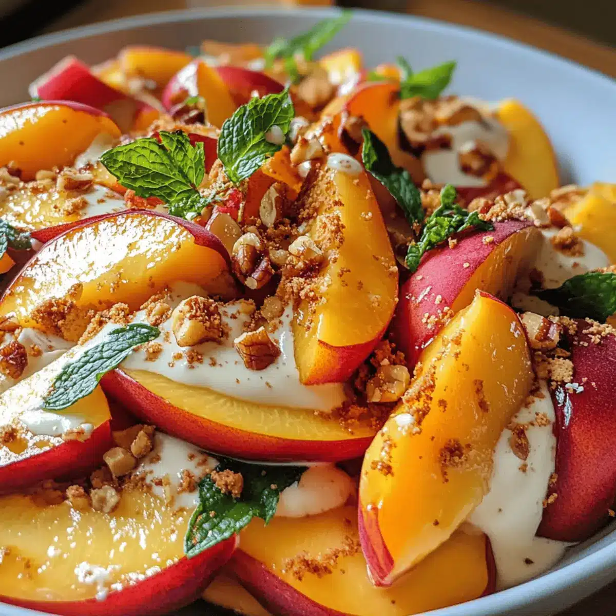 Millionaire Peach Salad