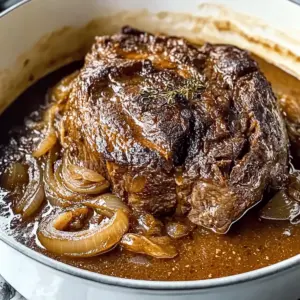 Comforting French Onion Pot Roast