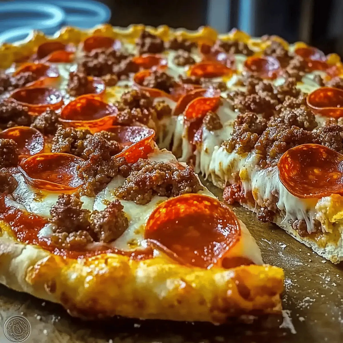 Delicious Deep Hamburger Sausage Pie for Comfort Food Lovers
