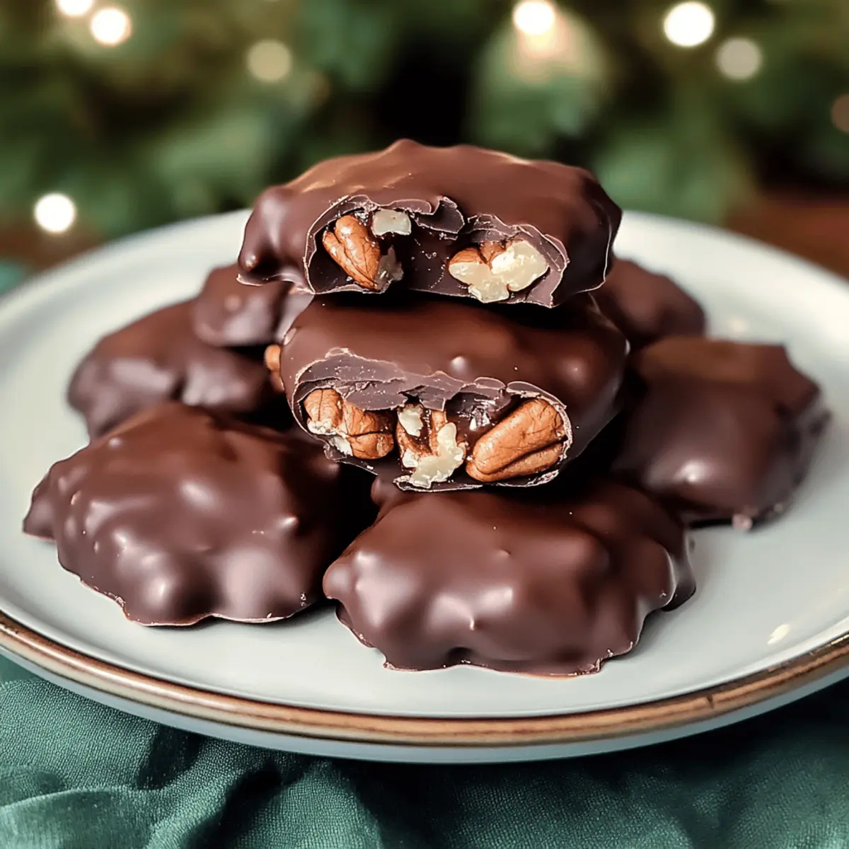 Indulge in Easy Christmas Pecan Turtles for Sweet Holiday Joy