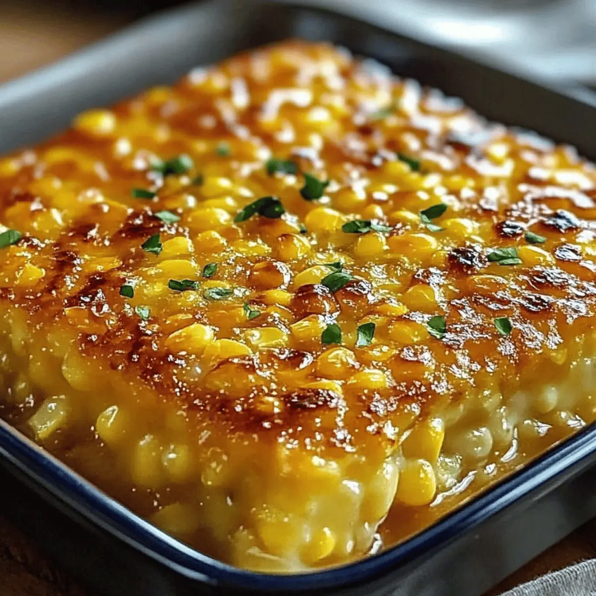 Honey-Glazed Corn Casserole