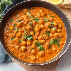 Indian Butter Chickpeas