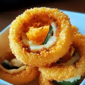 Jalapeno Popper Stuffed Onion Rings