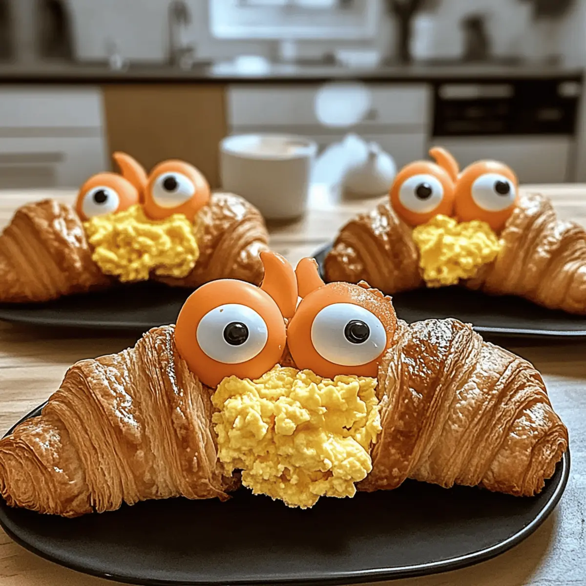 Monster Croissant Magic: Whimsical Breakfast for All