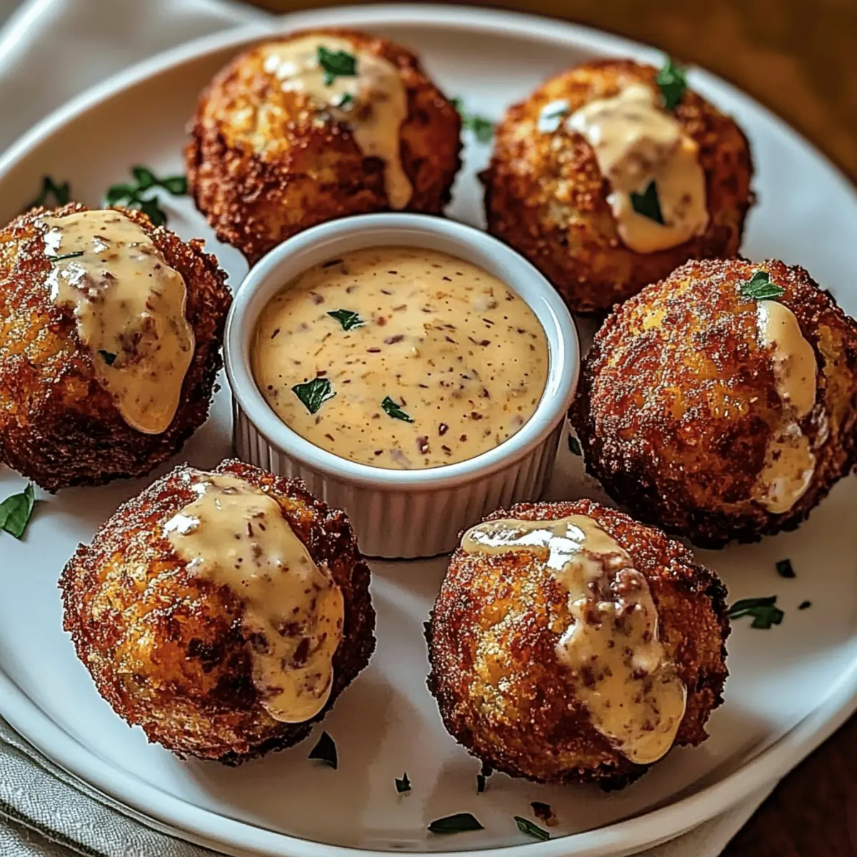 Reuben Balls with Spicy