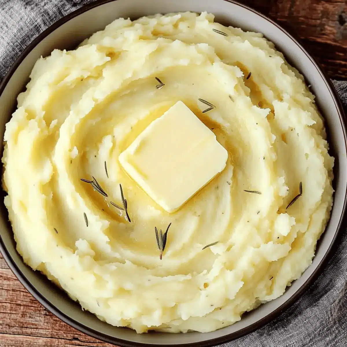 Rosemary Garlic Mashed Potatoes to Elevate Your Comfort Food Game