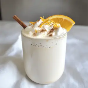 White chocolate orange almond cocoa