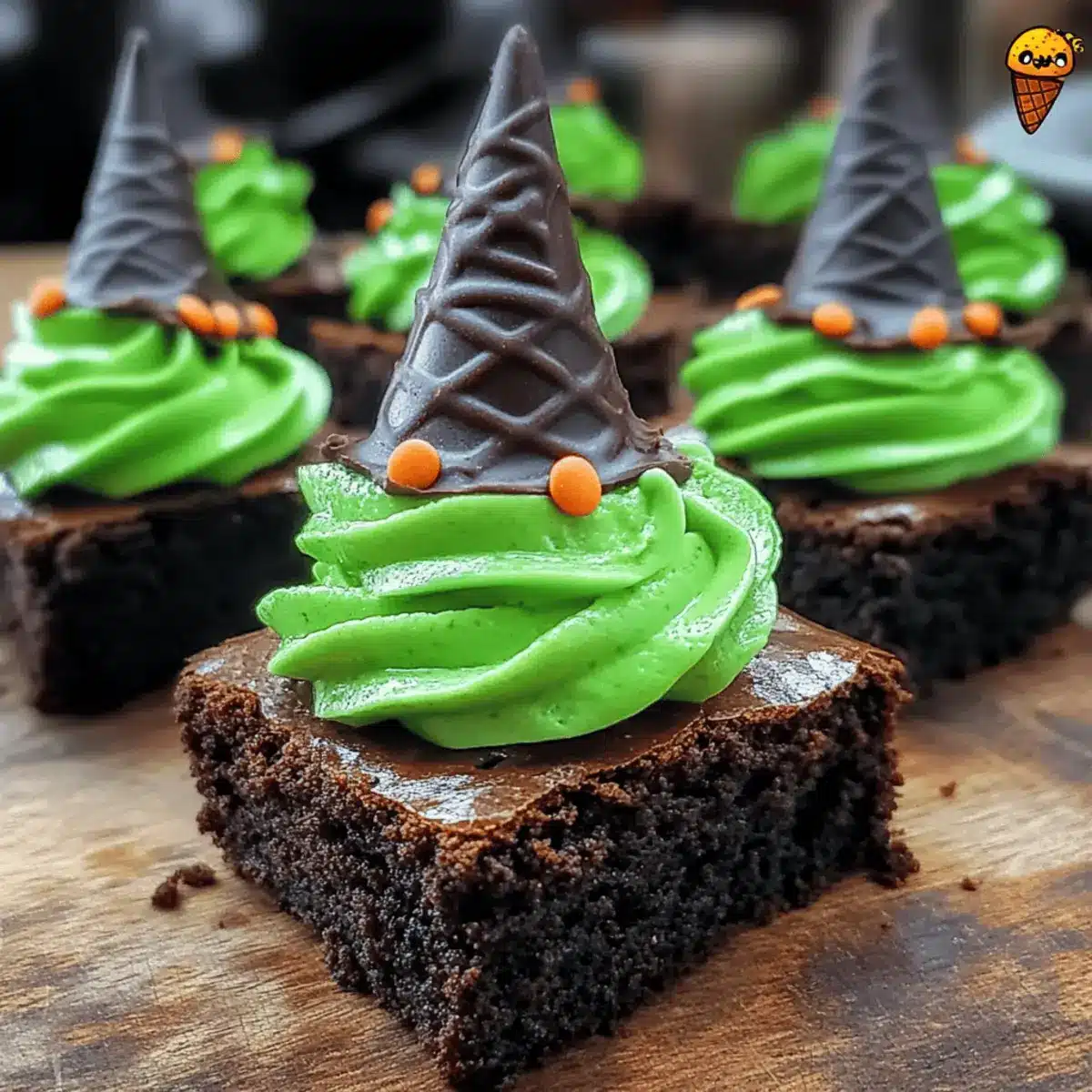 Wicked Witch Hat Brownies: A Fun Halloween Delight!