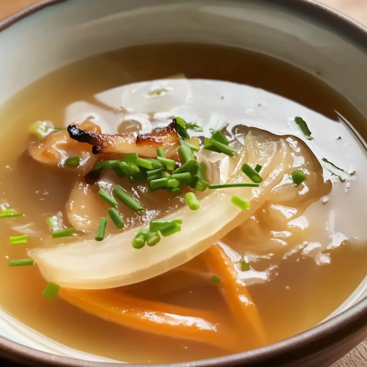 Comforting Japanese Onion Soup Recipe for Soulful Evenings