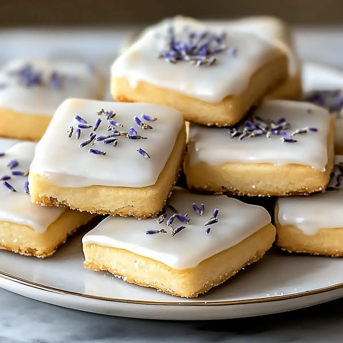 Iced Lemon Lavender Shortbread Cookies: A Floral Delight You'll Love