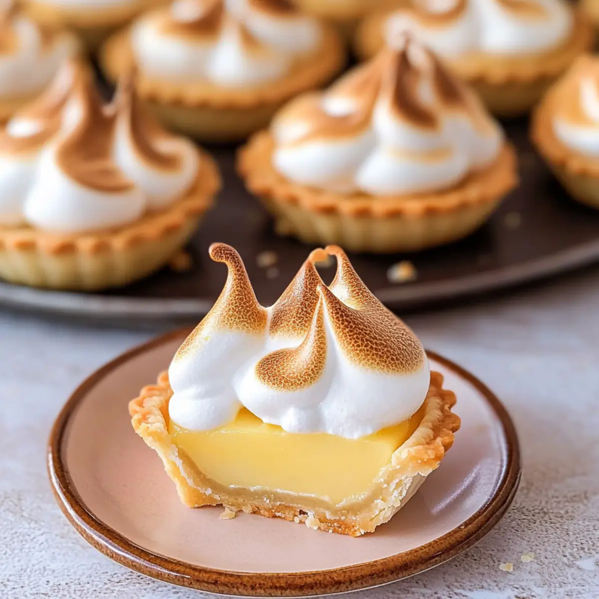 Mini Lemon Meringue Tarts: Zesty Delights to Impress!
