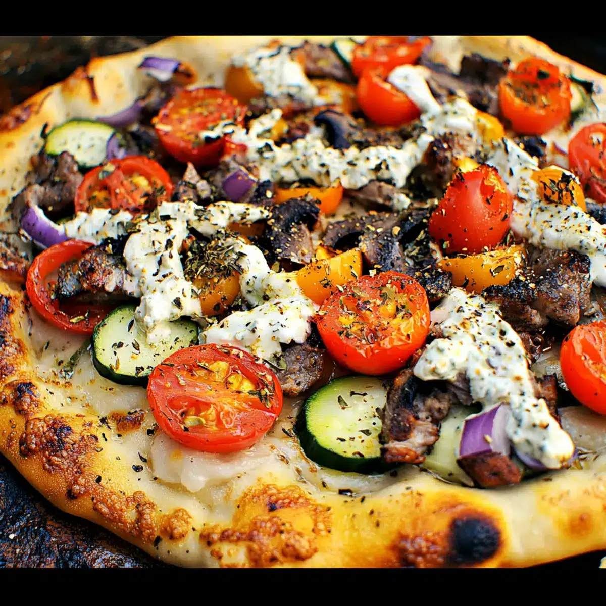Gyro Pizza: A Flavor-Packed Mediterranean Marvel at Home
