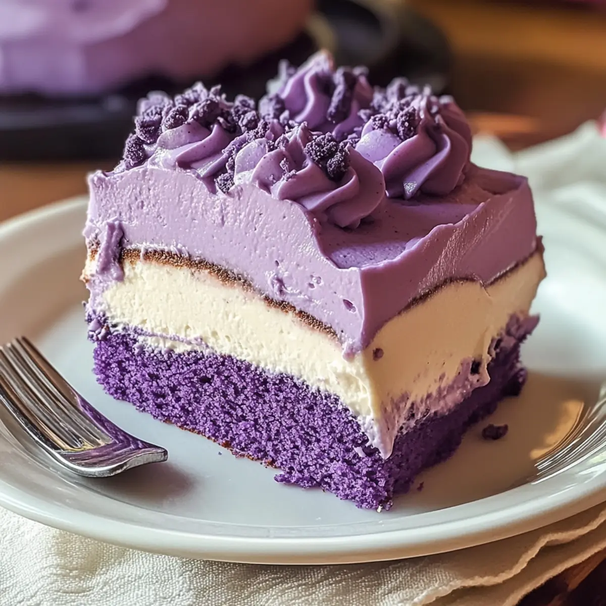 Ube Tres Leches Cake