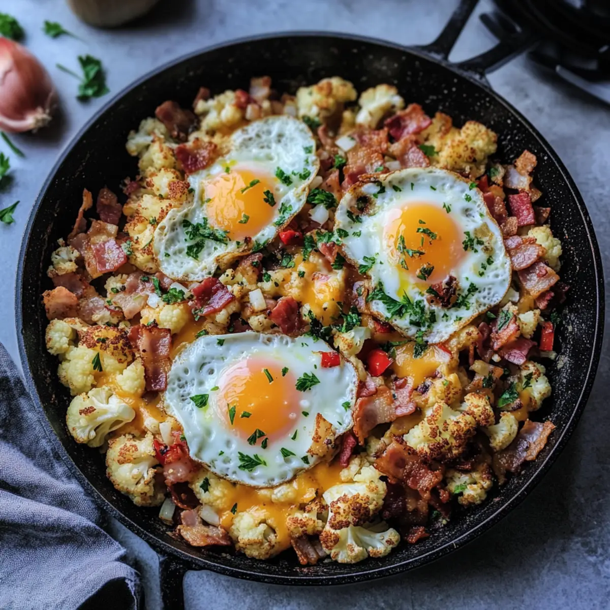 Delicious Turkish Cauliflower Breakfast Hash for a Healthy Start