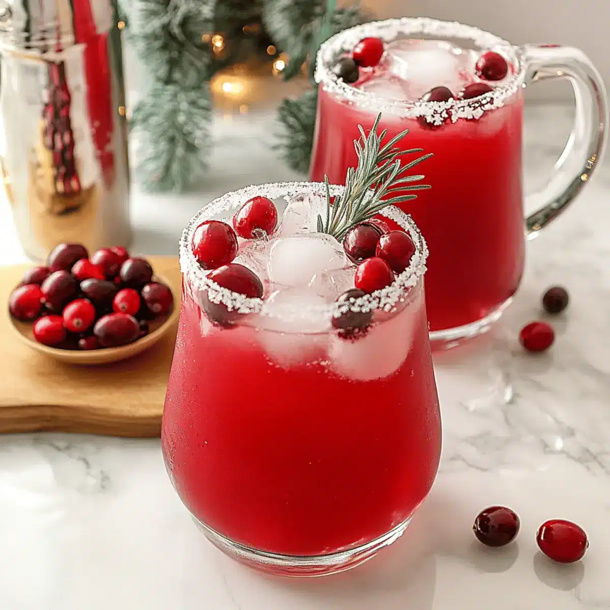Christmas Mistletoe Margarita
