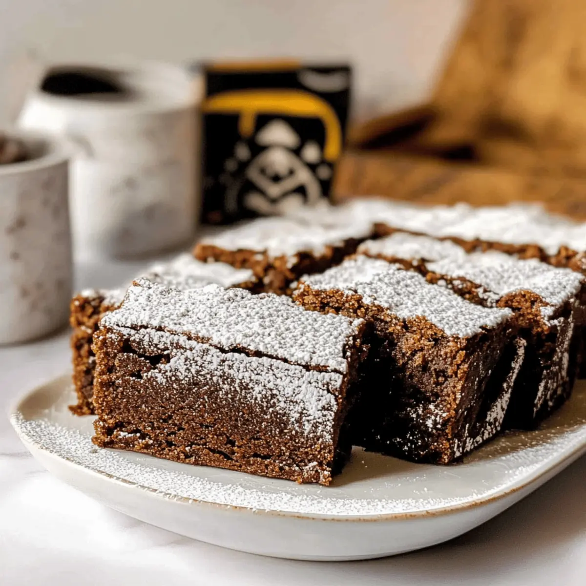 Gingerbread Brownies