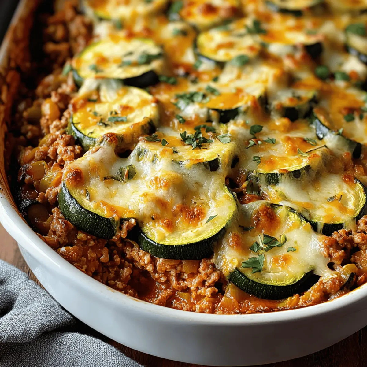 Ground Turkey Zucchini Casserole: A Comforting Healthy Delight