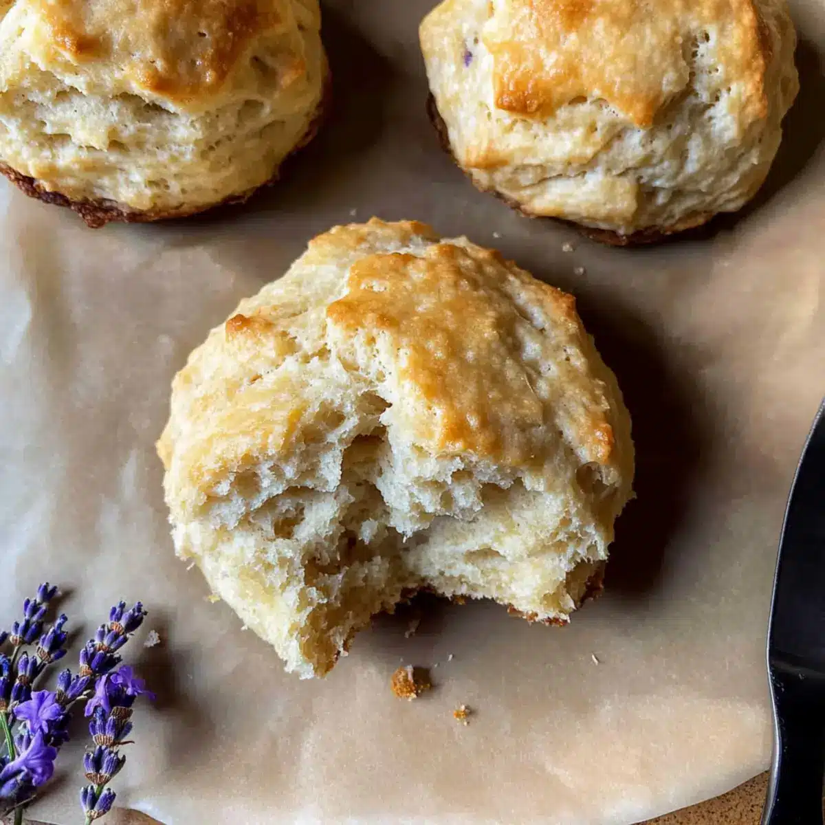 Lavender Biscuits Recipe for Fluffy Floral Comfort Bites