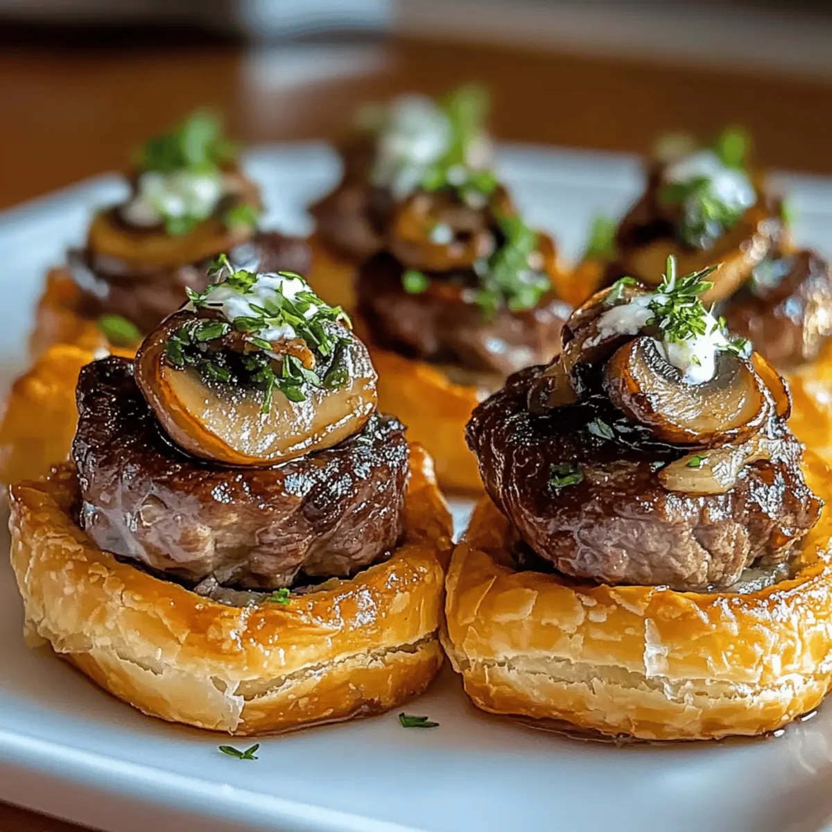 Savory Mini Beef Wellington Bites for Your Next Party