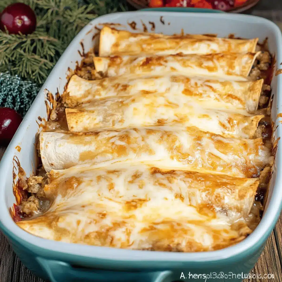 Thanksgiving Enchiladas