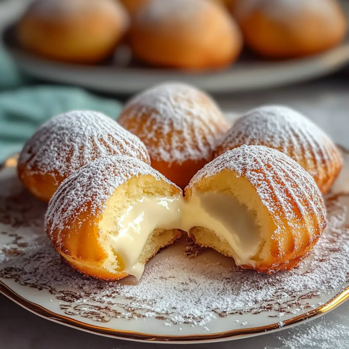 Bomboloni alla Crema Recipe: Irresistibly Creamy Doughnuts