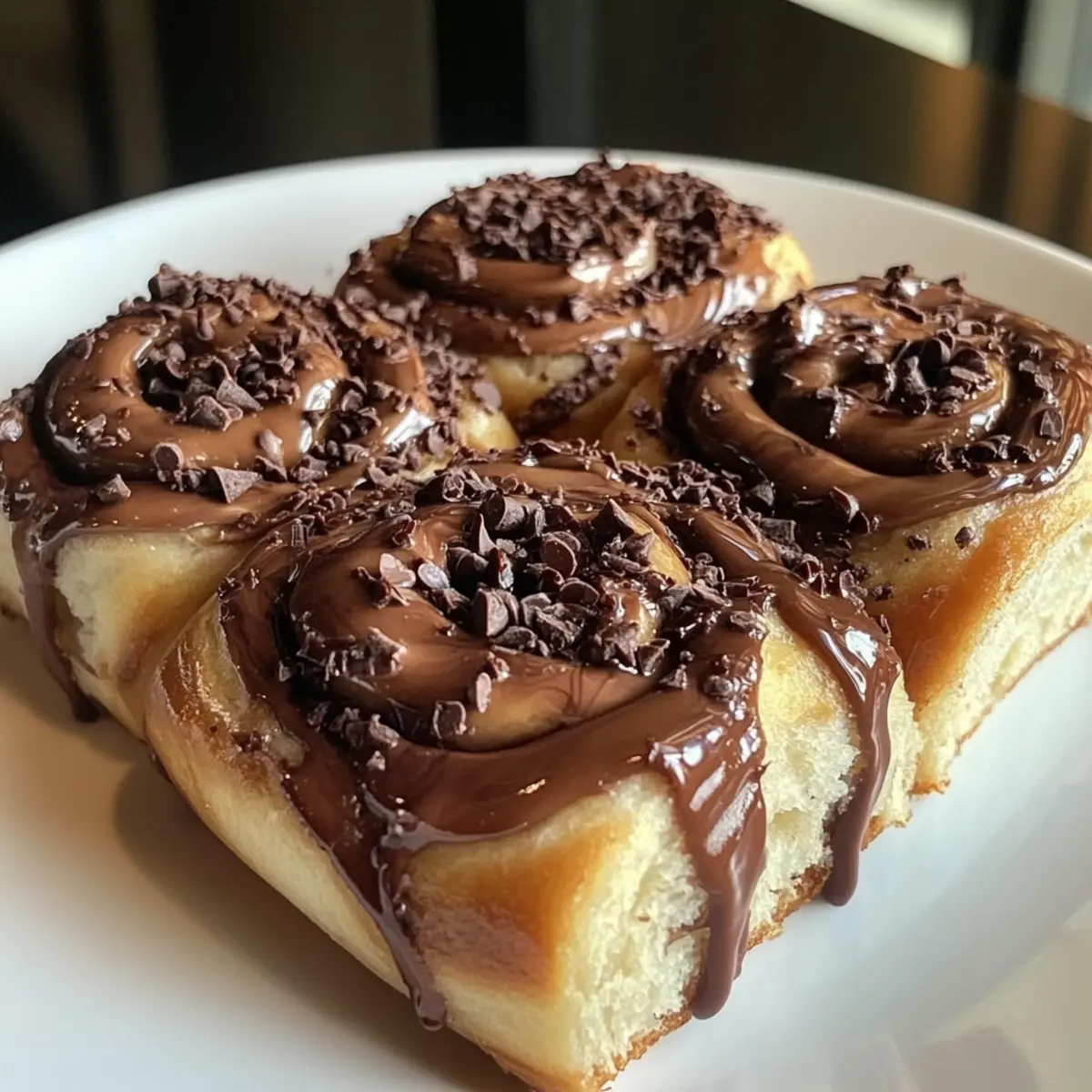 Soft and Gooey Chocolate Nutella Rolls to Indulge In