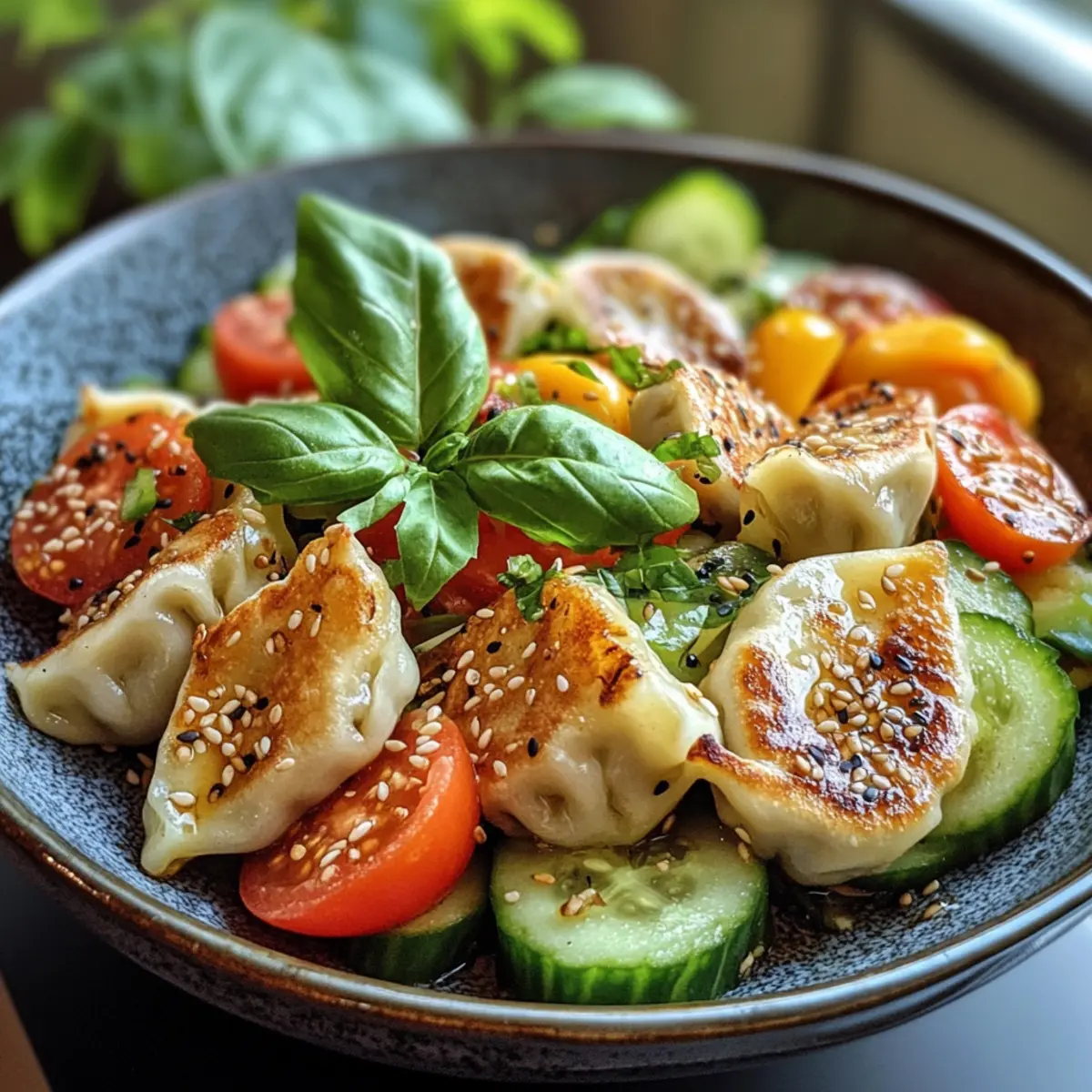 Vibrant Potsticker Salad Recipe for a Fresh Flavor Boost