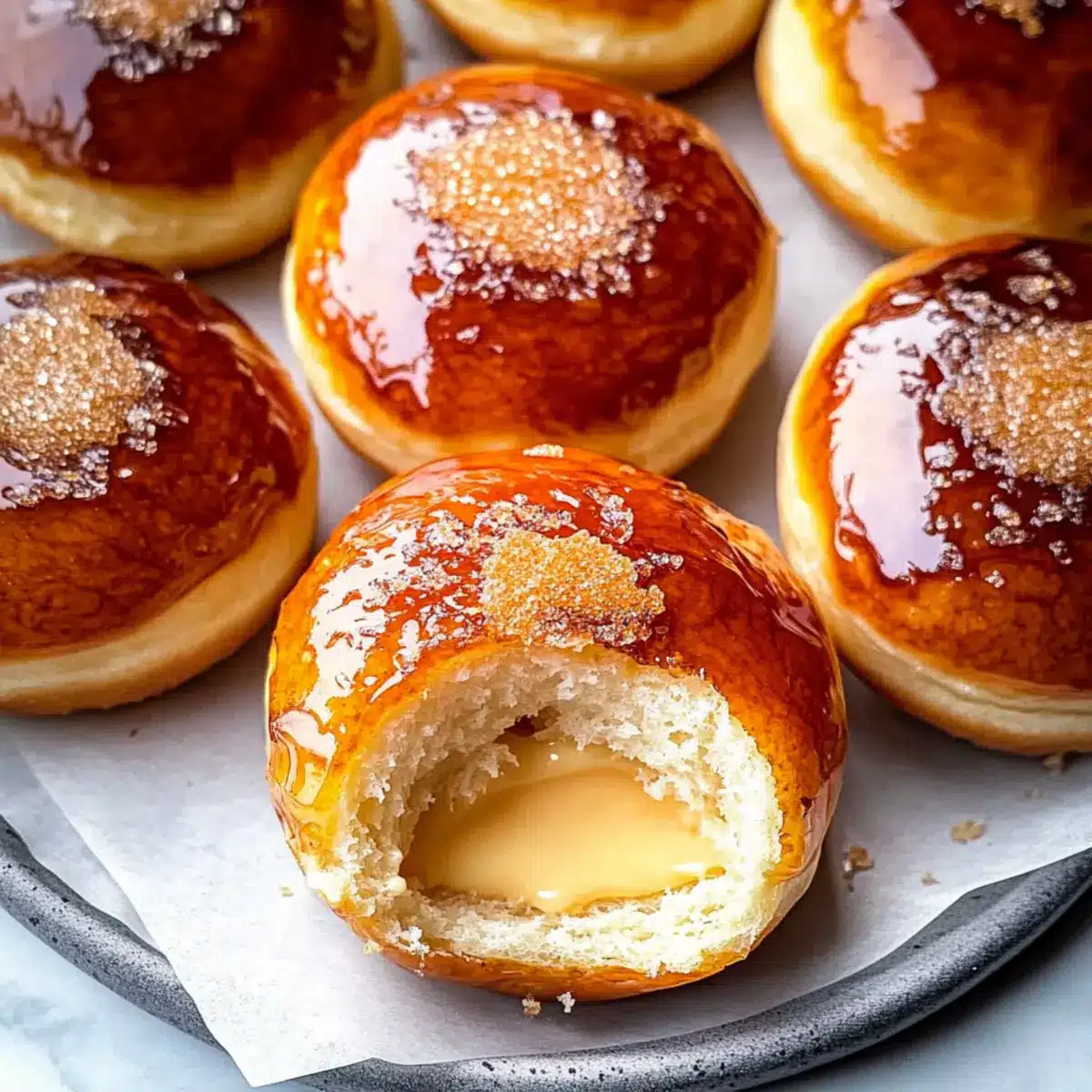 Baked Crème Brûlée Donuts – A Decadent Delight at Home