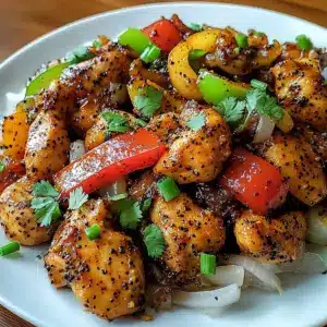 Black Pepper Chicken