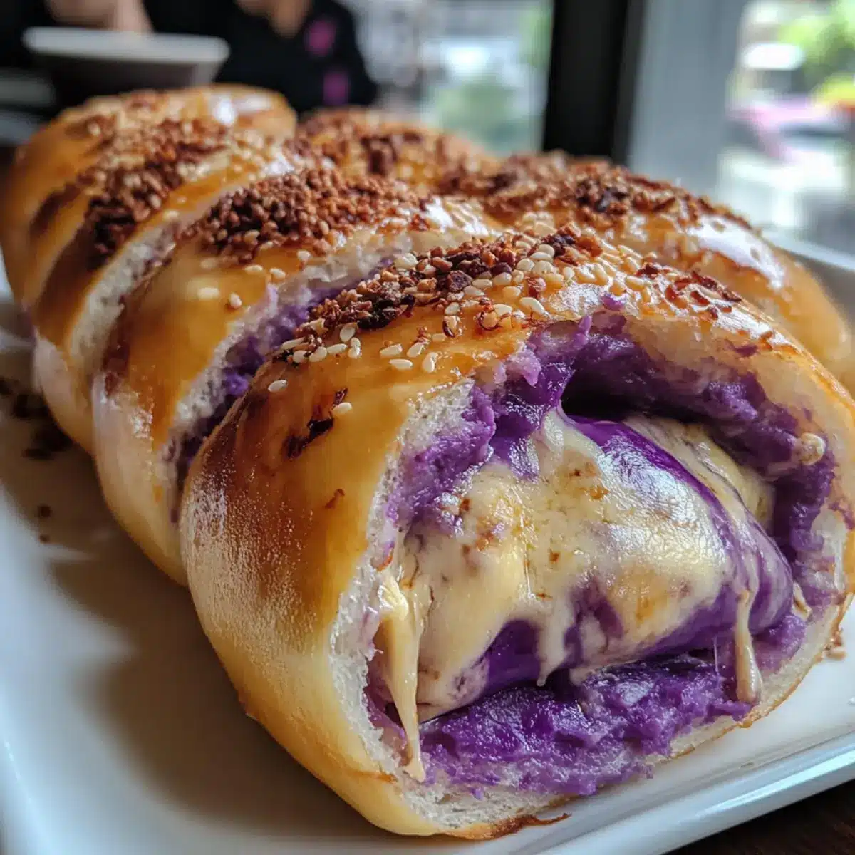 Vegan Ube and Cheese Pandesal: Sweet Rolls Everyone Will Love