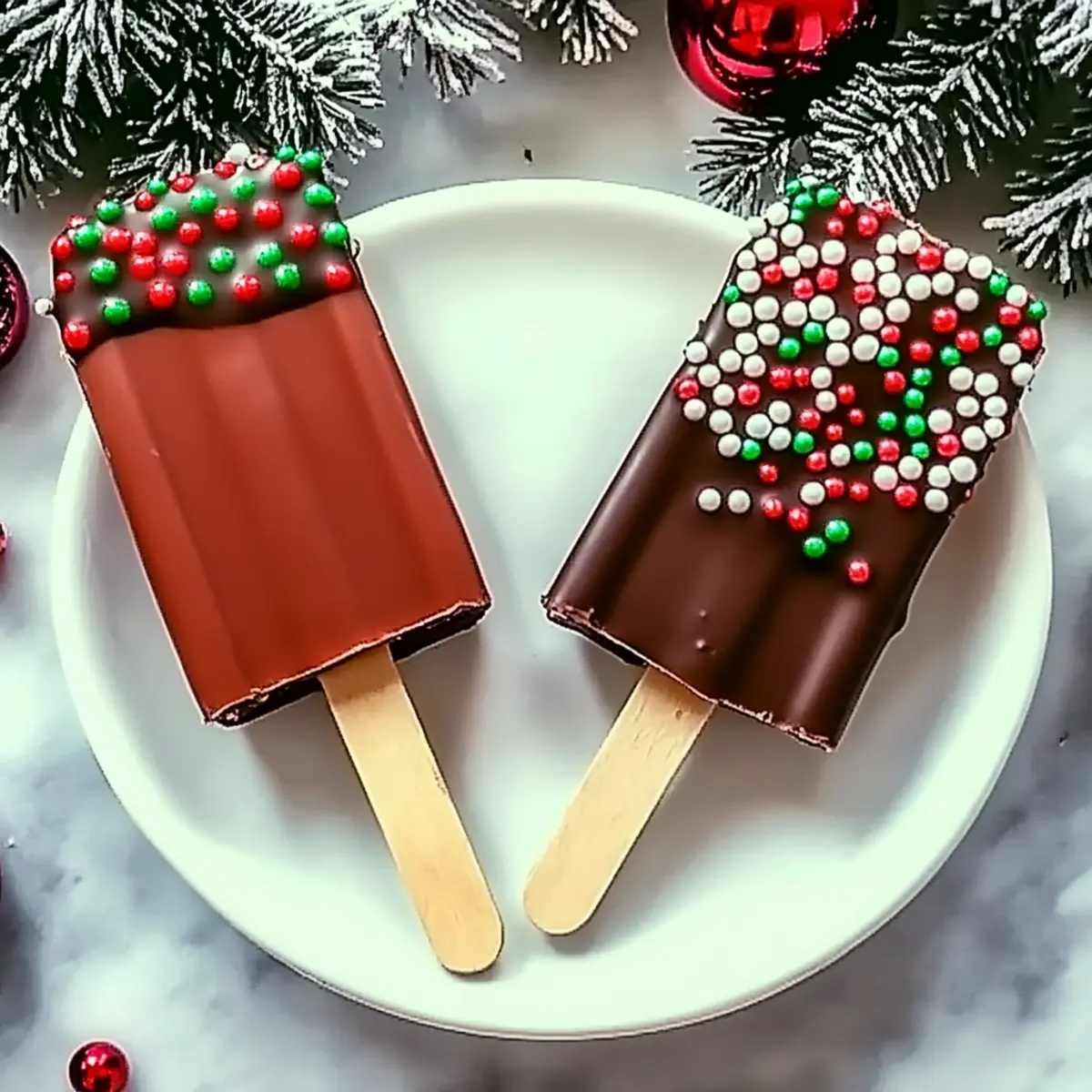Christmas Cakesicles