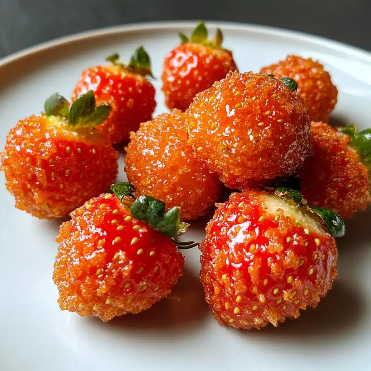 Crispy Air Fryer Strawberries for a Sweet, Healthy Snack