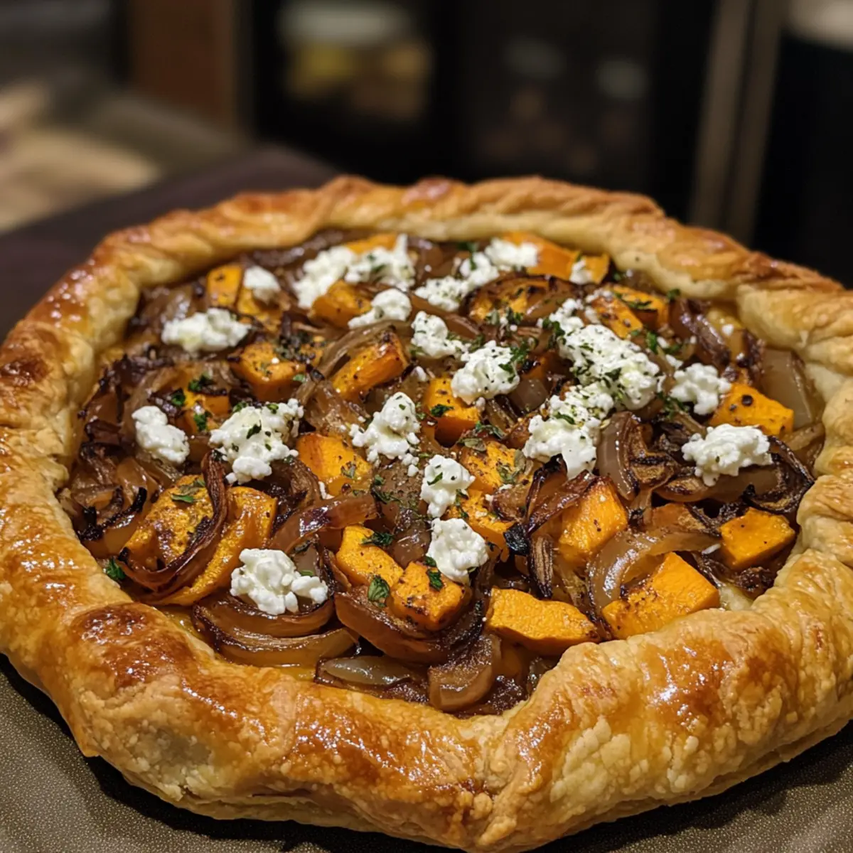 Irresistible Pumpkin and Goat Cheese Galette for Cozy Fall Nights